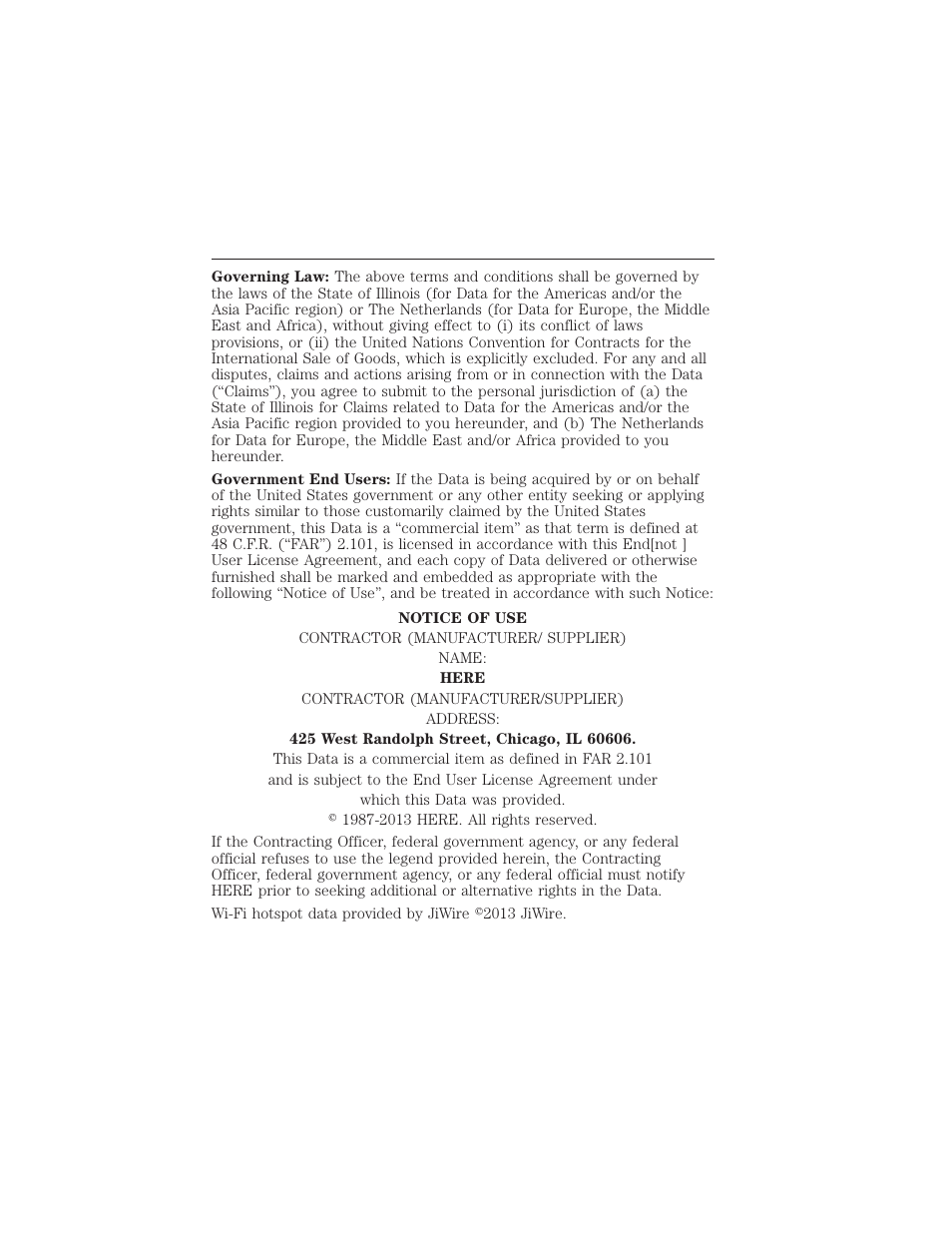 Appendices 529 | FORD 2015 Taurus User Manual | Page 530 / 558