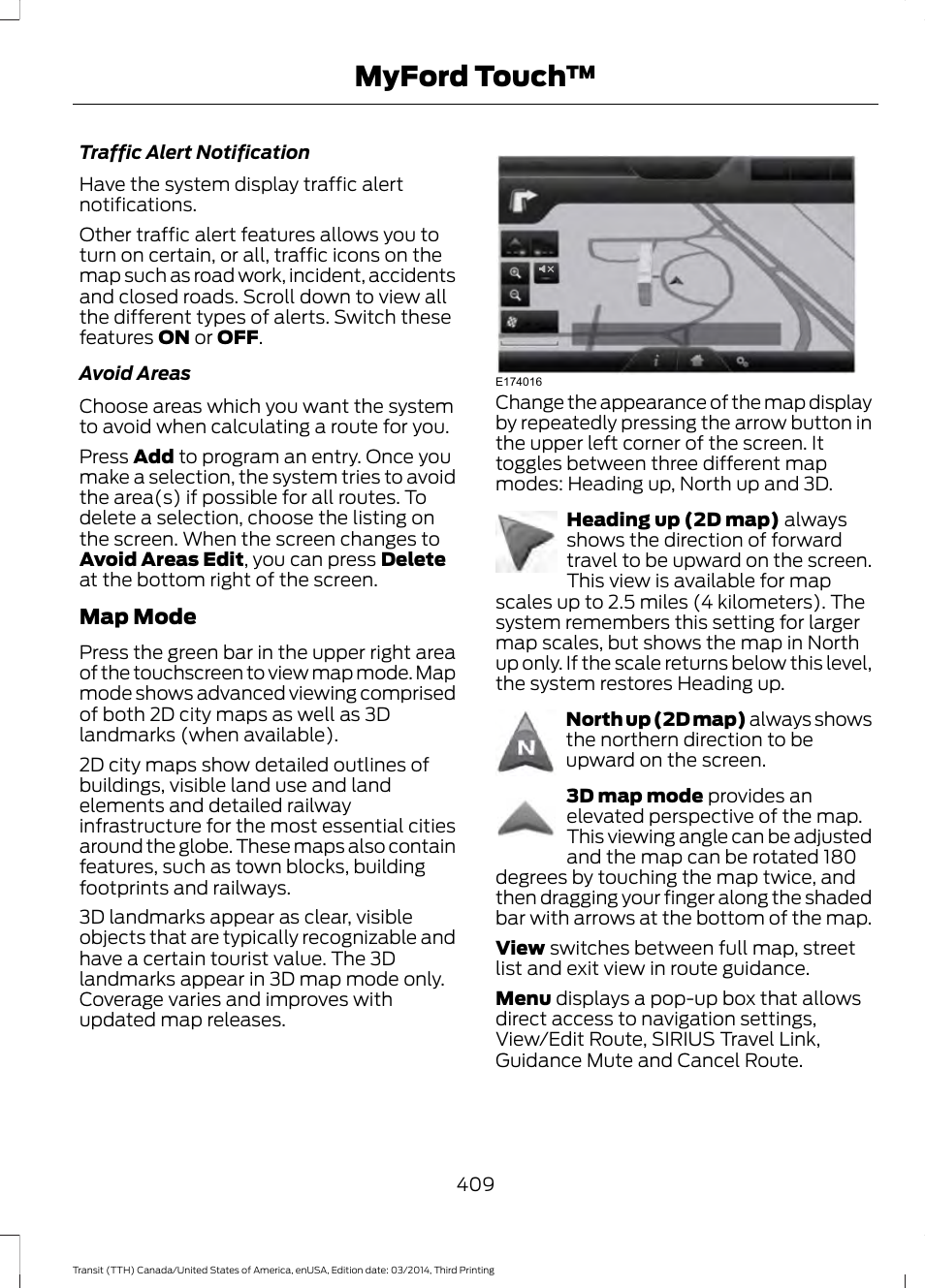 Myford touch | FORD 2015 Transit v.2 User Manual | Page 412 / 467