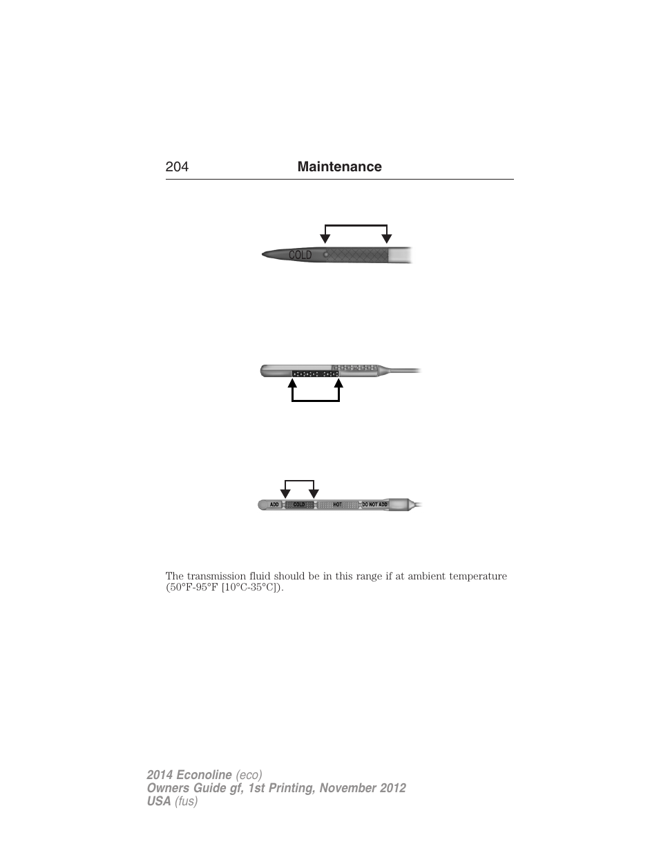 FORD 2014 E-450 v.1 User Manual | Page 205 / 438