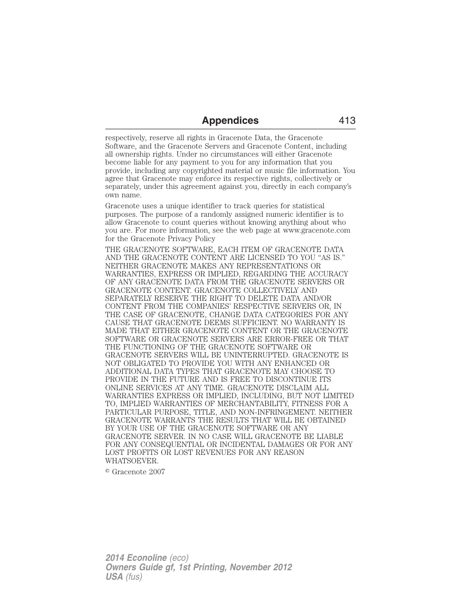 FORD 2014 E-450 v.1 User Manual | Page 414 / 438