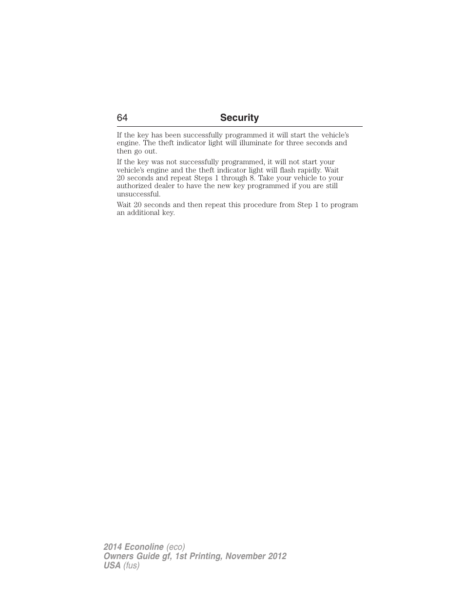 FORD 2014 E-450 v.1 User Manual | Page 65 / 438
