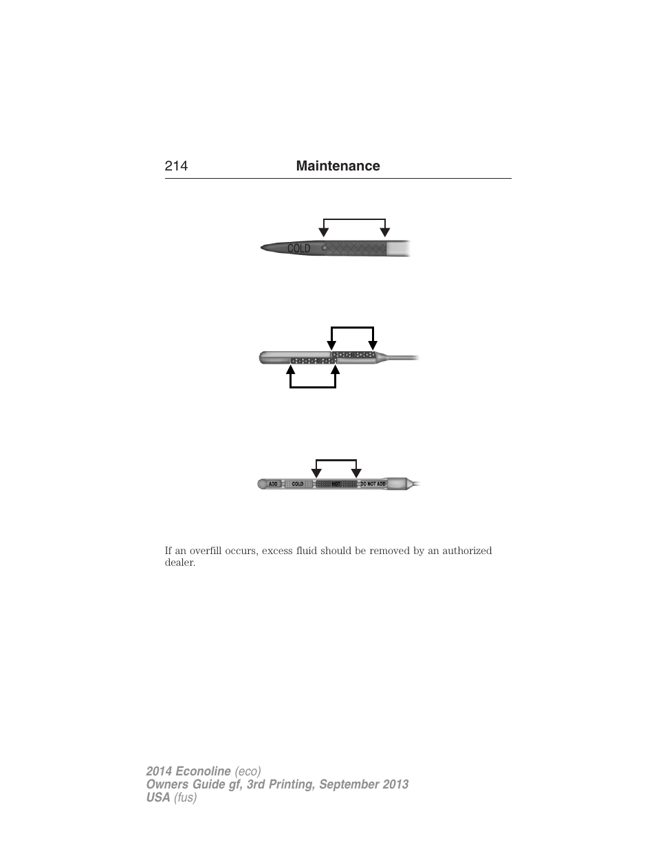 FORD 2014 E-450 v.3 User Manual | Page 215 / 455