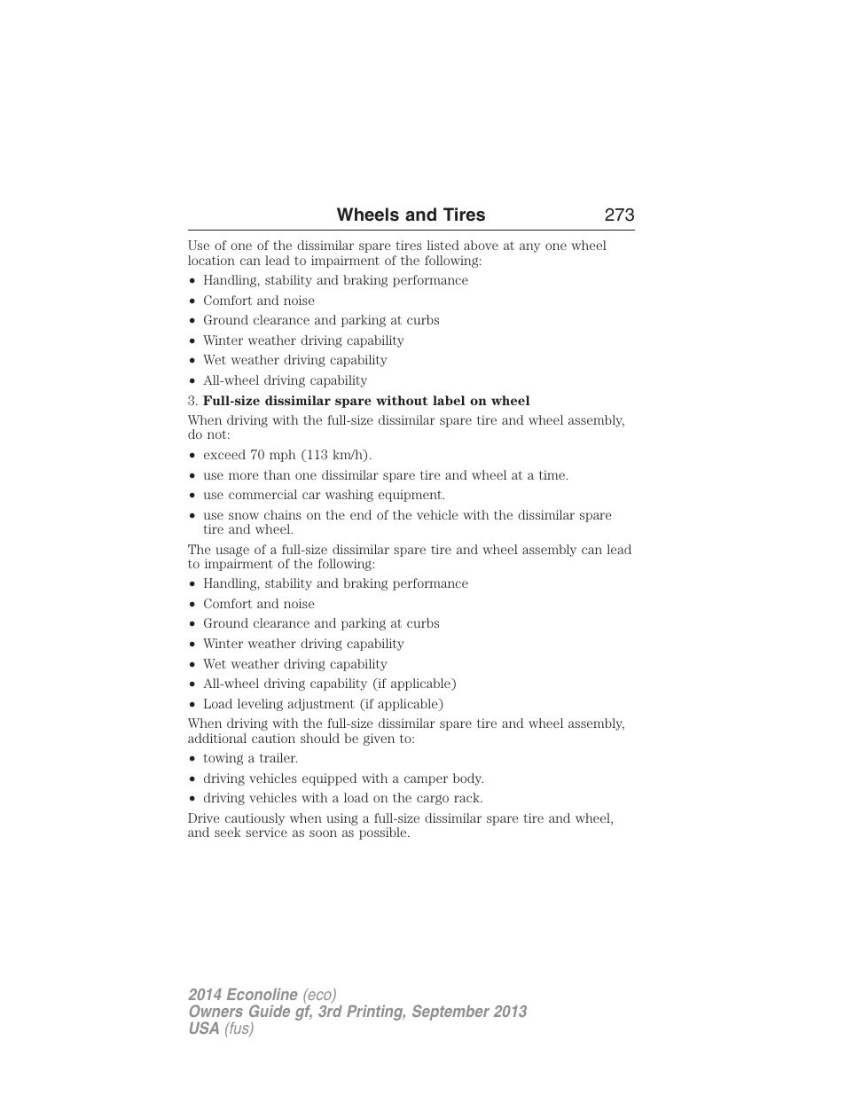 FORD 2014 E-450 v.3 User Manual | Page 274 / 455