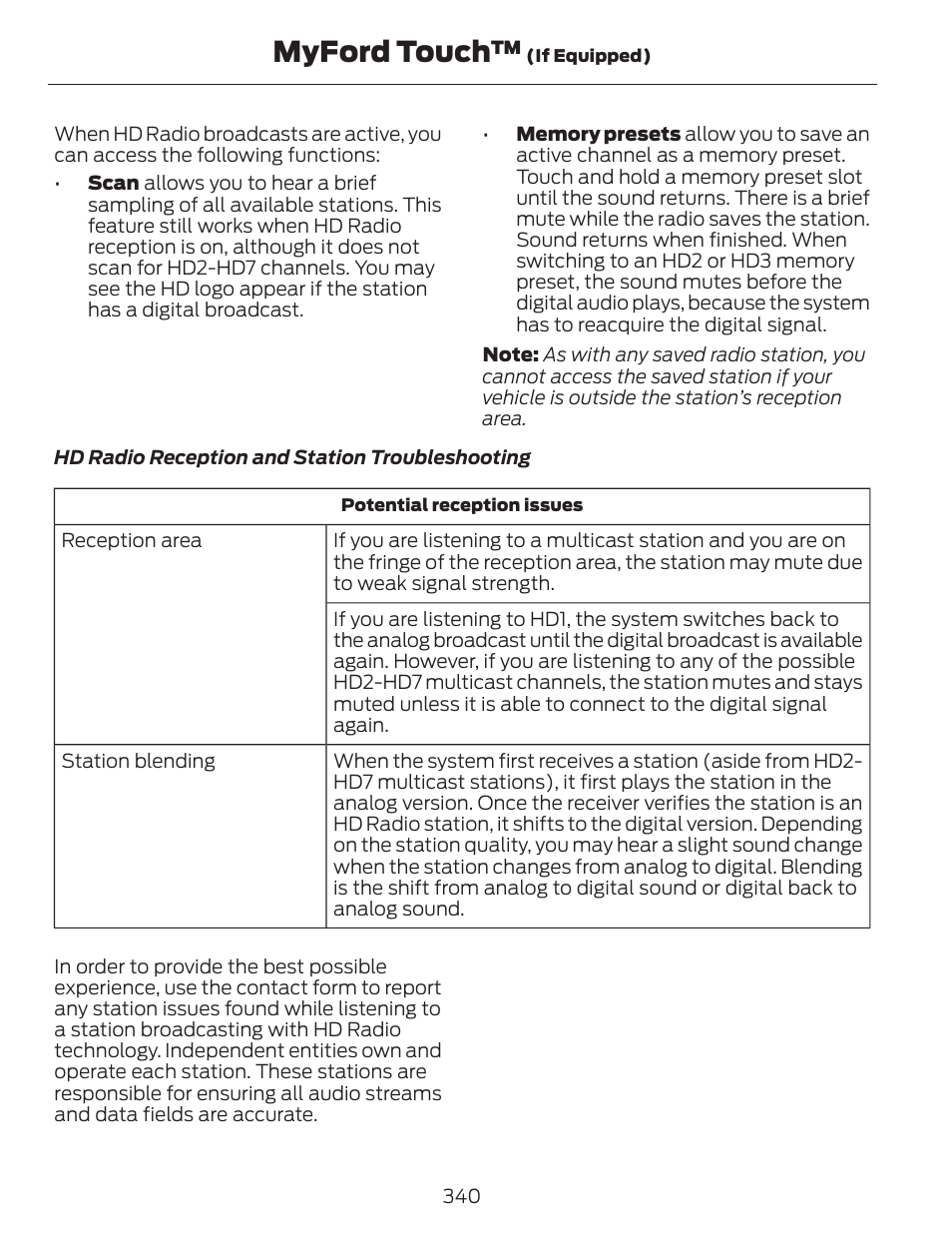 Myford touch | FORD 2014 Escape v.1 User Manual | Page 343 / 428