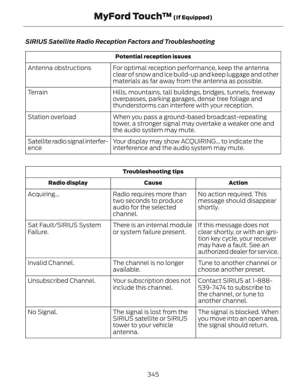 Myford touch | FORD 2014 Escape v.1 User Manual | Page 348 / 428