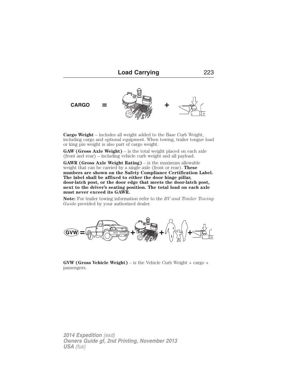 FORD 2014 Expedition v.2 User Manual | Page 224 / 529