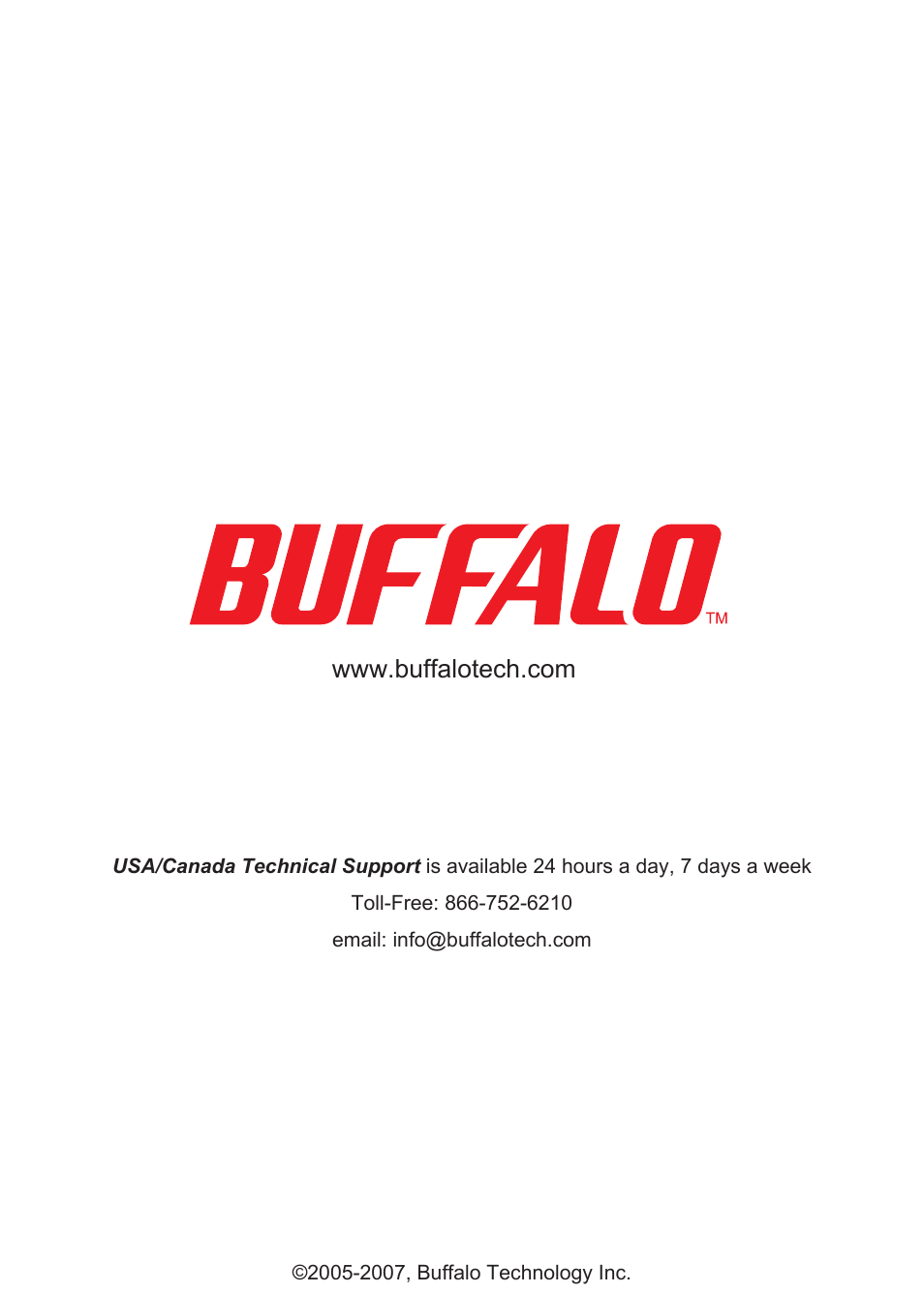 Buffalo Technology HD-QSTSU2/R5 User Manual | Page 12 / 12