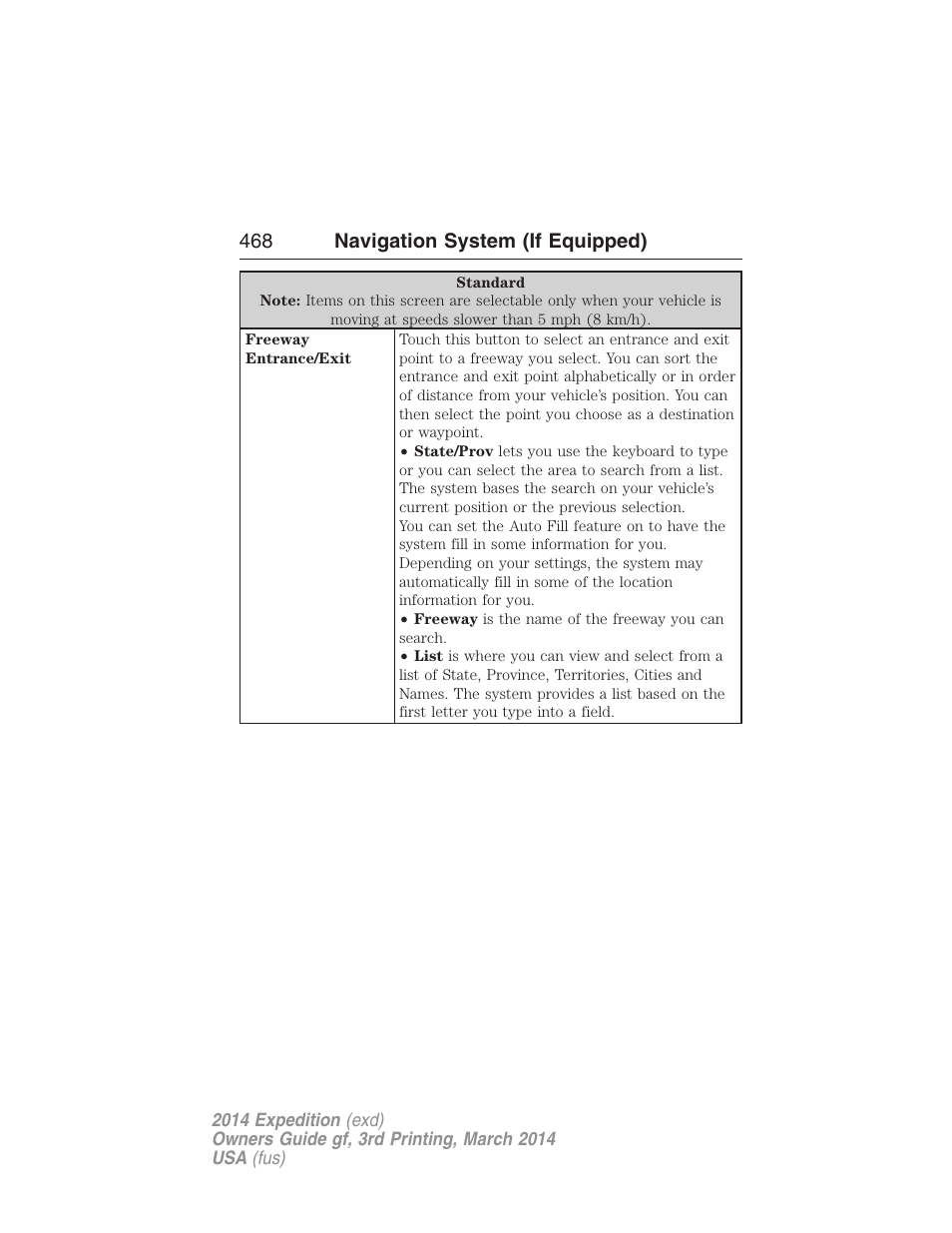 FORD 2014 Expedition v.3 User Manual | Page 469 / 520