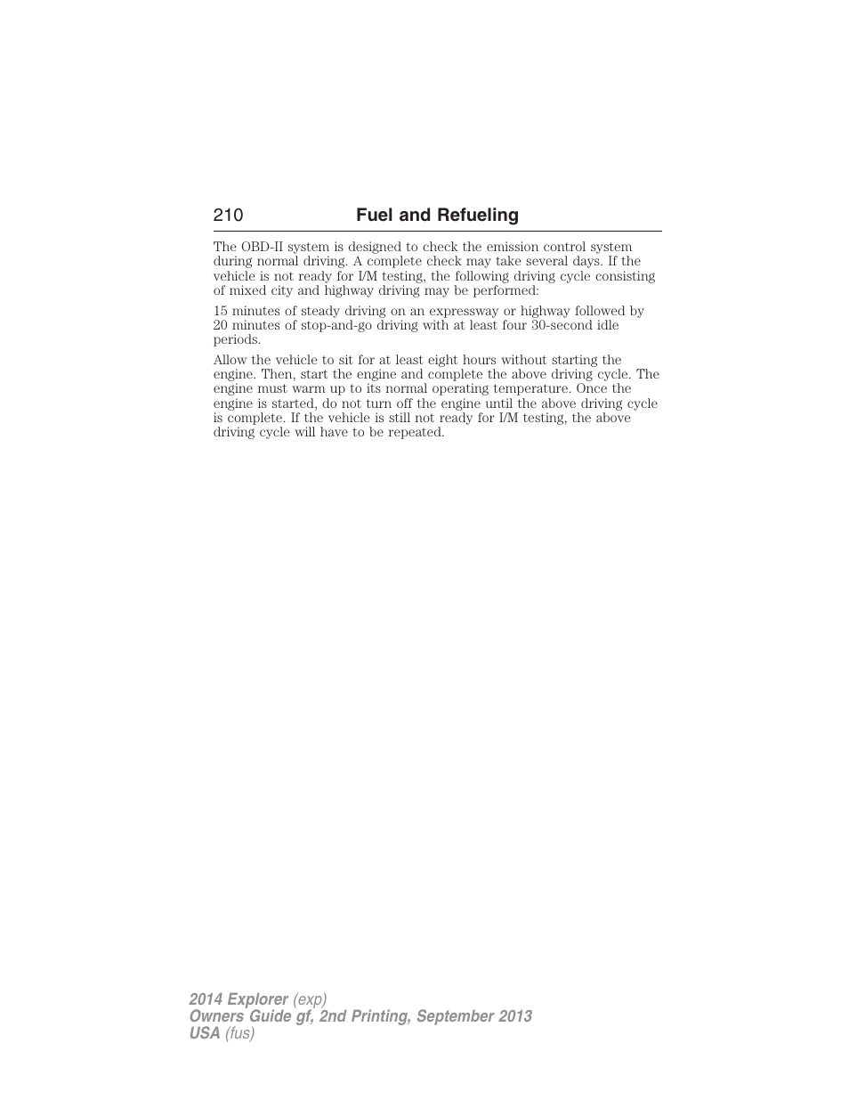 FORD 2014 Explorer v.2 User Manual | Page 212 / 593