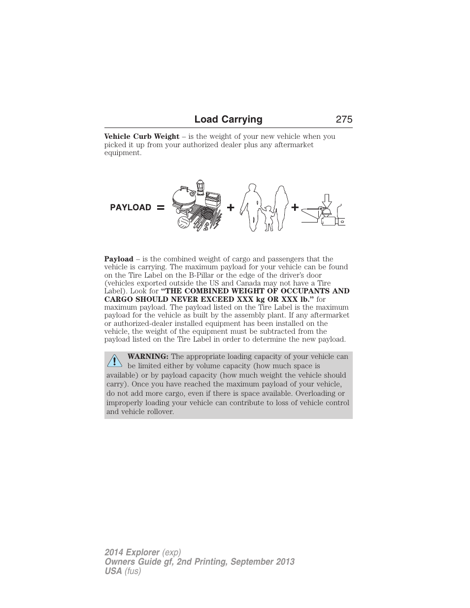 FORD 2014 Explorer v.2 User Manual | Page 277 / 593