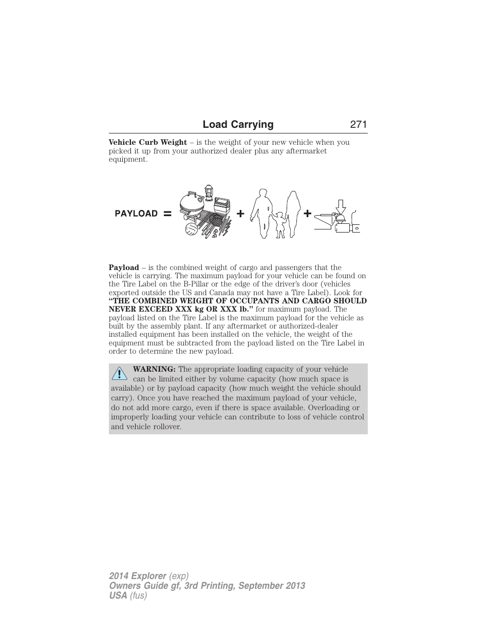 FORD 2014 Explorer v.3 User Manual | Page 272 / 593
