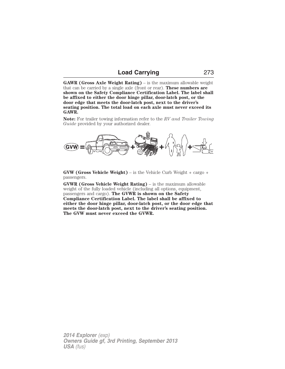 FORD 2014 Explorer v.3 User Manual | Page 274 / 593