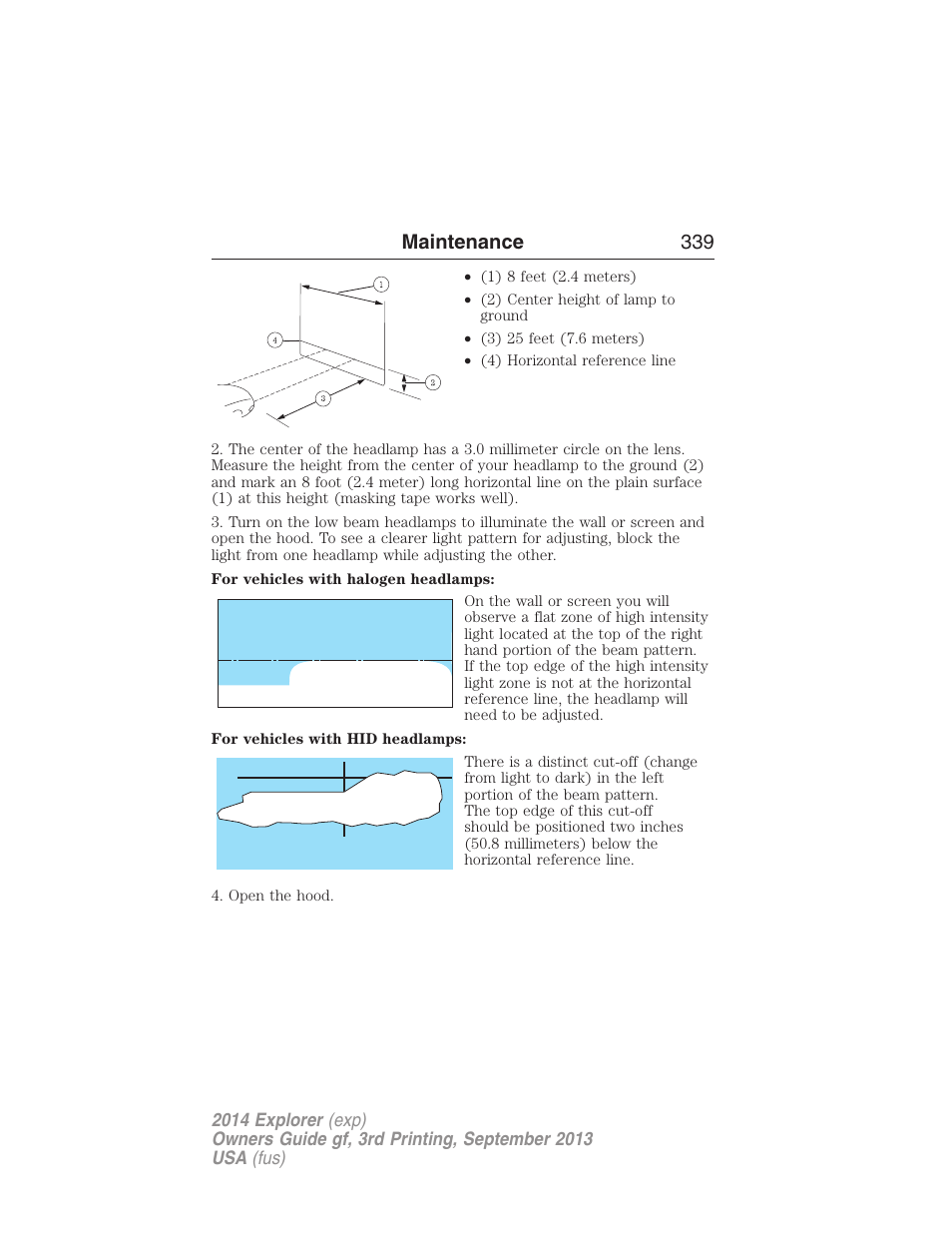 Maintenance 339 | FORD 2014 Explorer v.3 User Manual | Page 340 / 593