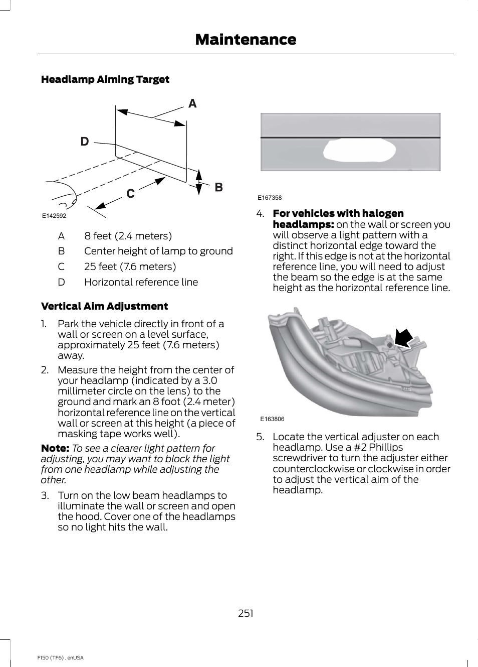 Maintenance | FORD 2014 F-150 Raptor v.2 User Manual | Page 254 / 470