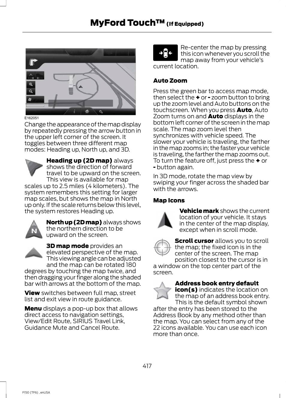 Myford touch | FORD 2014 F-150 Raptor v.2 User Manual | Page 420 / 470