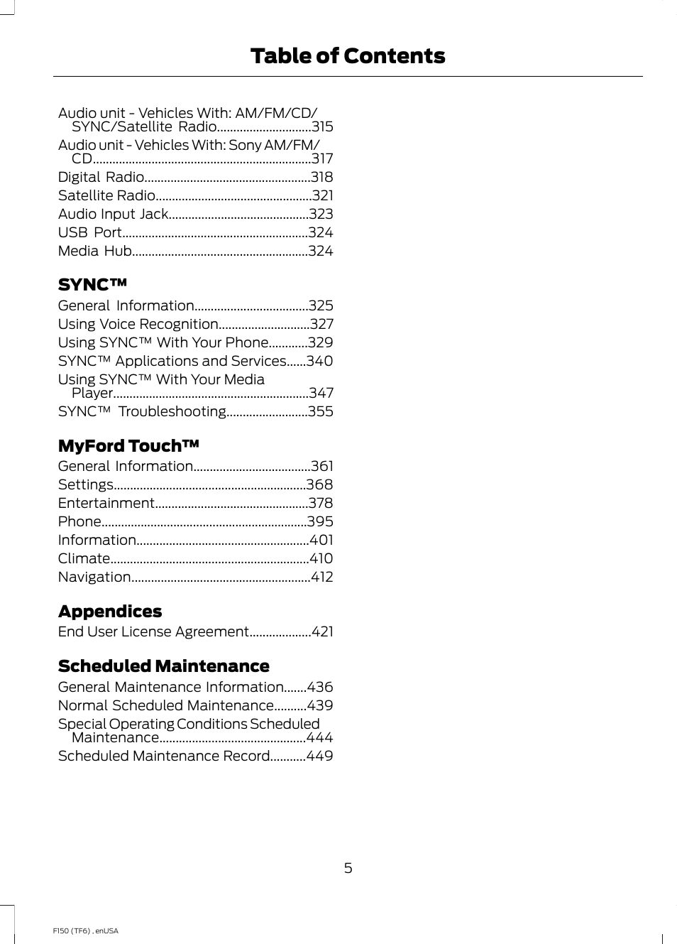 FORD 2014 F-150 Raptor v.2 User Manual | Page 8 / 470