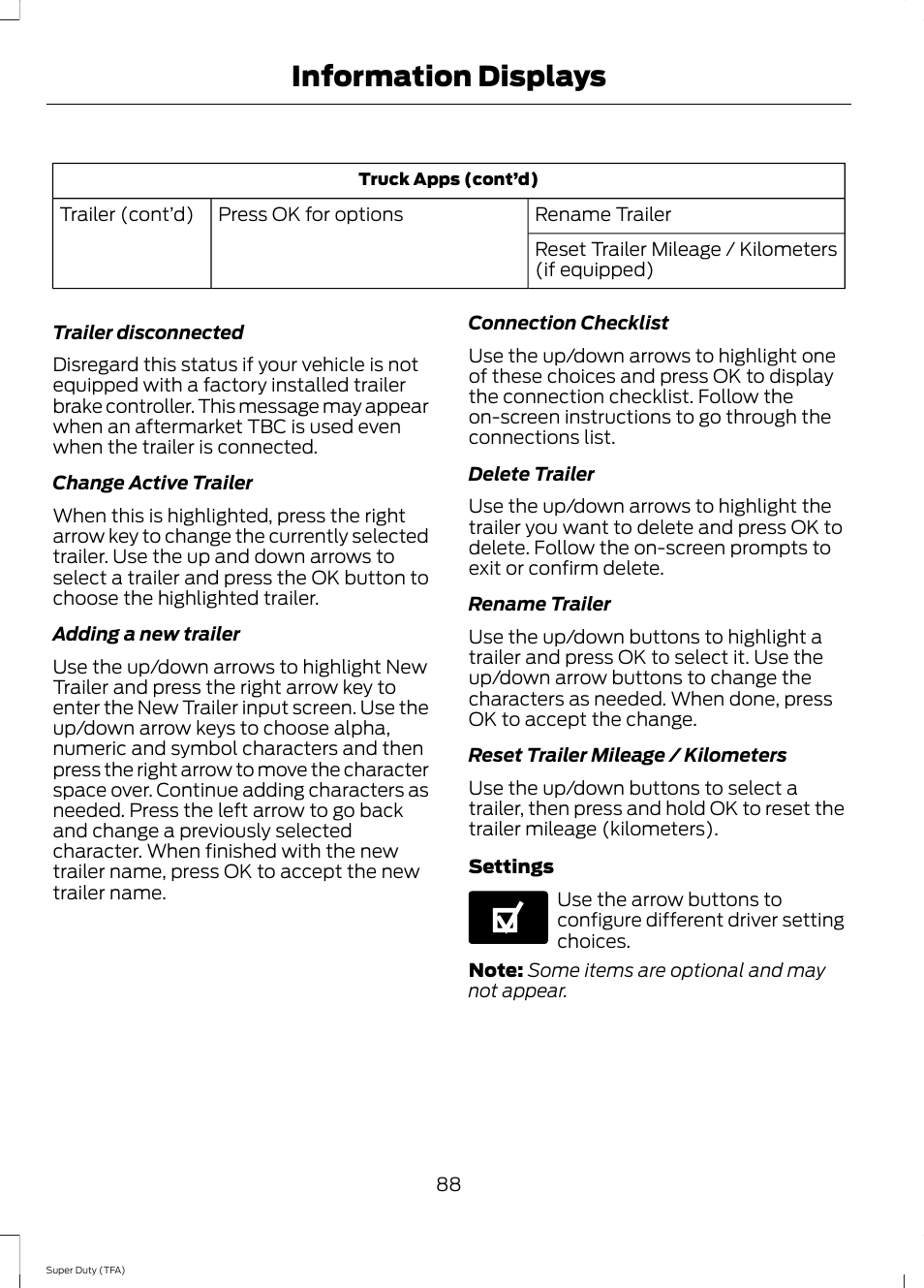 Information displays | FORD 2014 F-550 v.1 User Manual | Page 91 / 458