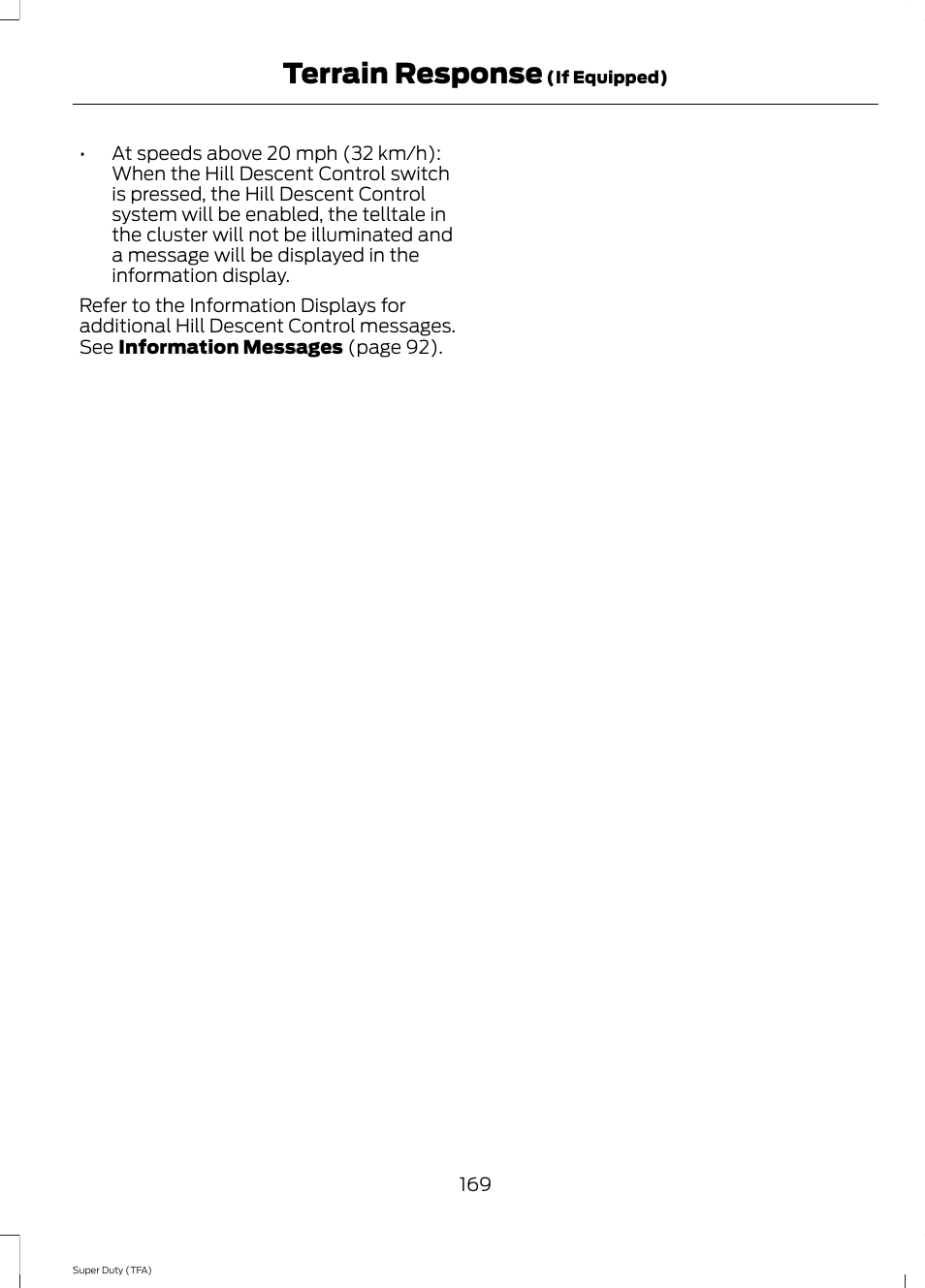 Terrain response | FORD 2014 F-550 v.2 User Manual | Page 172 / 460