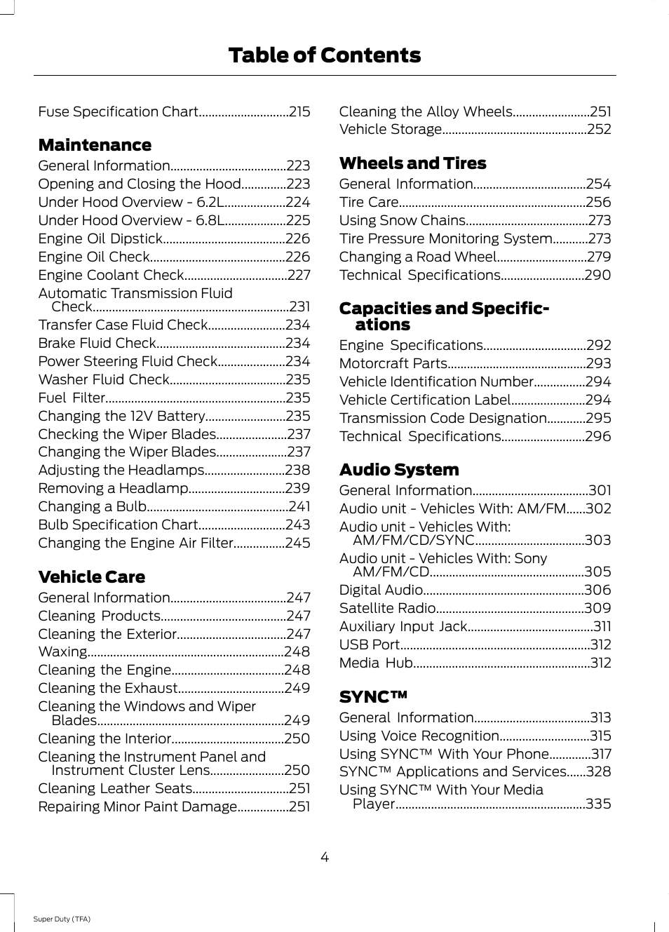 FORD 2014 F-550 v.2 User Manual | Page 7 / 460