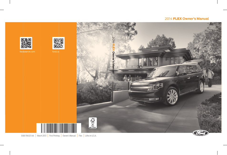 FORD 2014 Flex v.1 User Manual | 554 pages