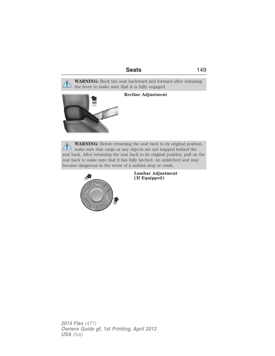FORD 2014 Flex v.1 User Manual | Page 150 / 554