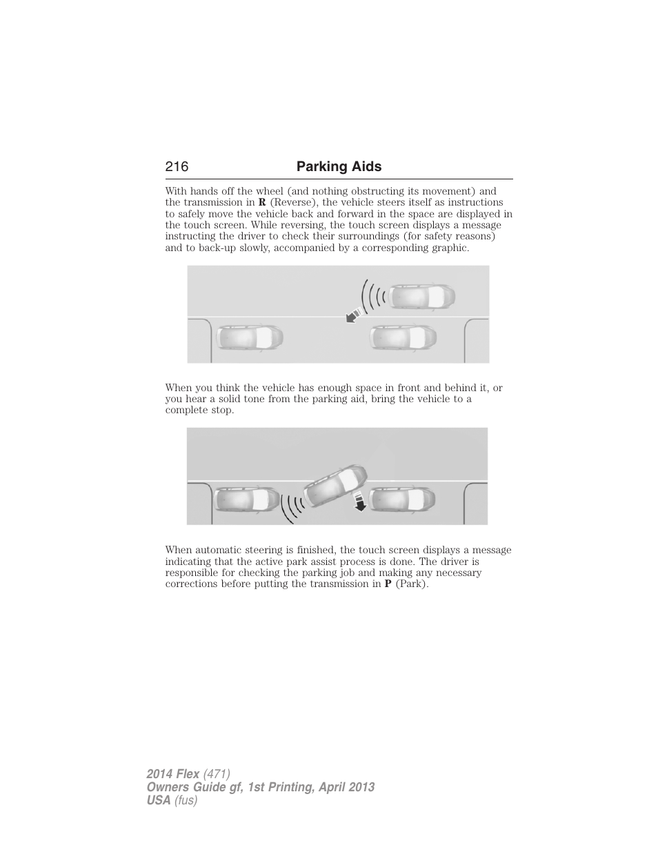FORD 2014 Flex v.1 User Manual | Page 217 / 554