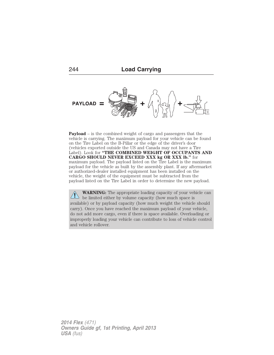 FORD 2014 Flex v.1 User Manual | Page 245 / 554