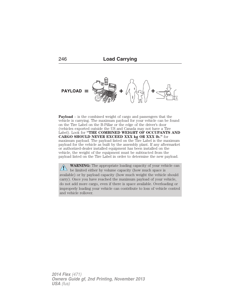 FORD 2014 Flex v.2 User Manual | Page 247 / 555