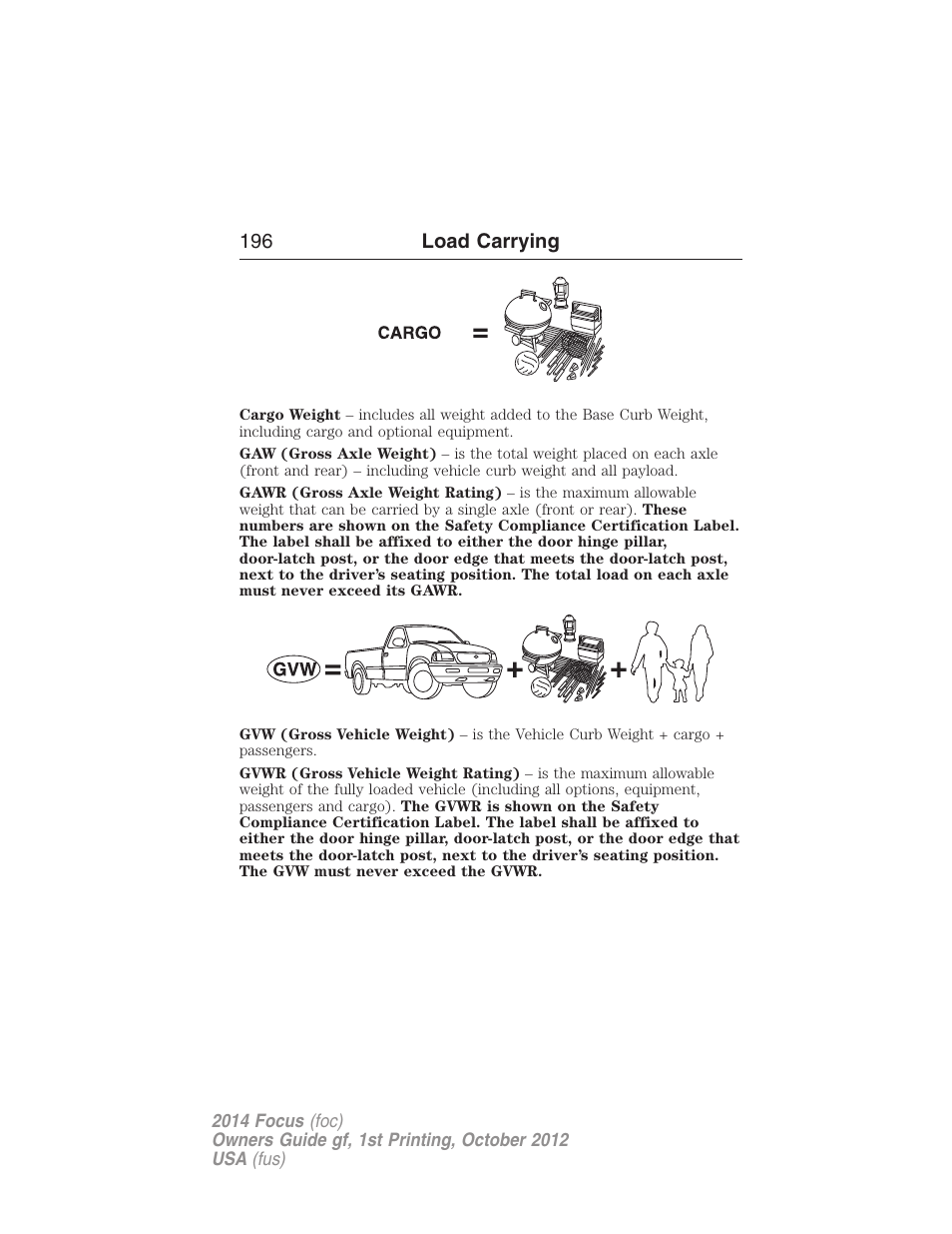FORD 2014 Focus v.1 User Manual | Page 197 / 492