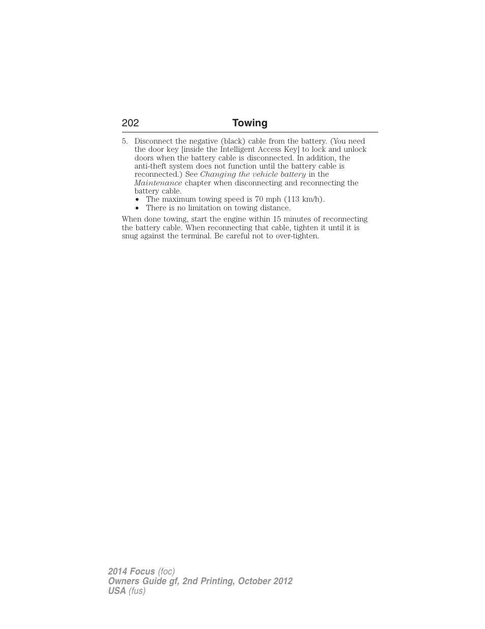 FORD 2014 Focus v.2 User Manual | Page 203 / 488