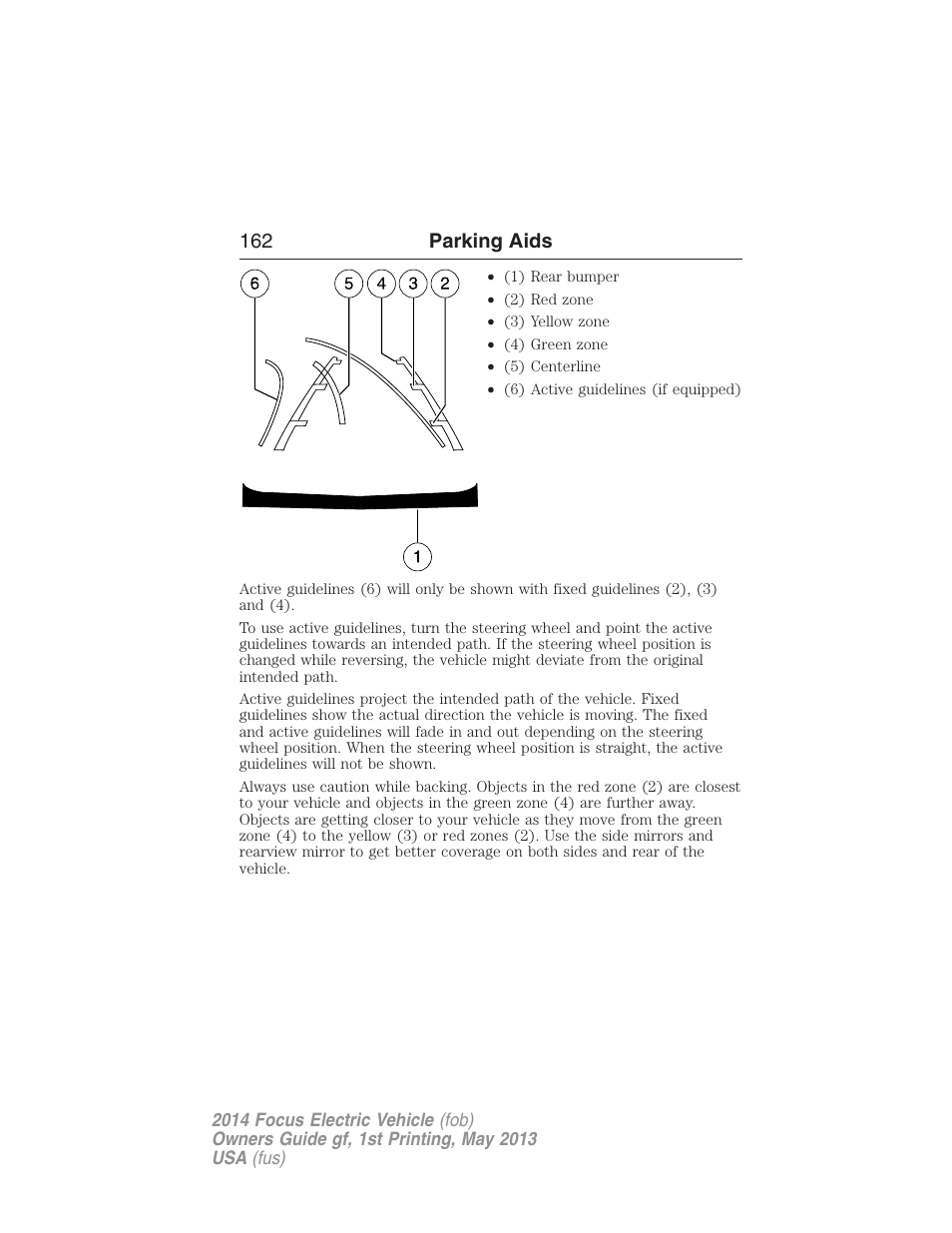 FORD 2014 Focus Electric User Manual | Page 163 / 403