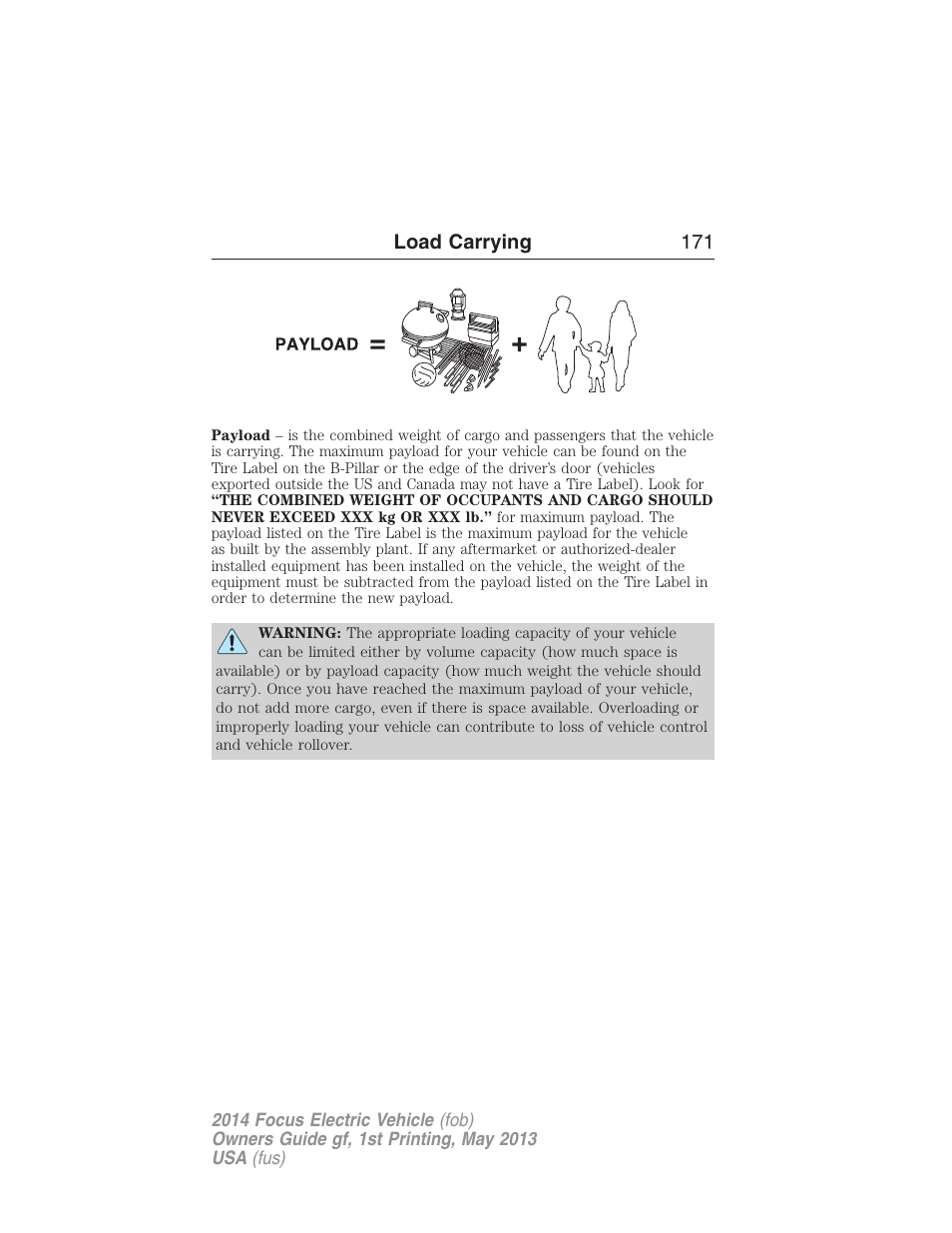 FORD 2014 Focus Electric User Manual | Page 172 / 403