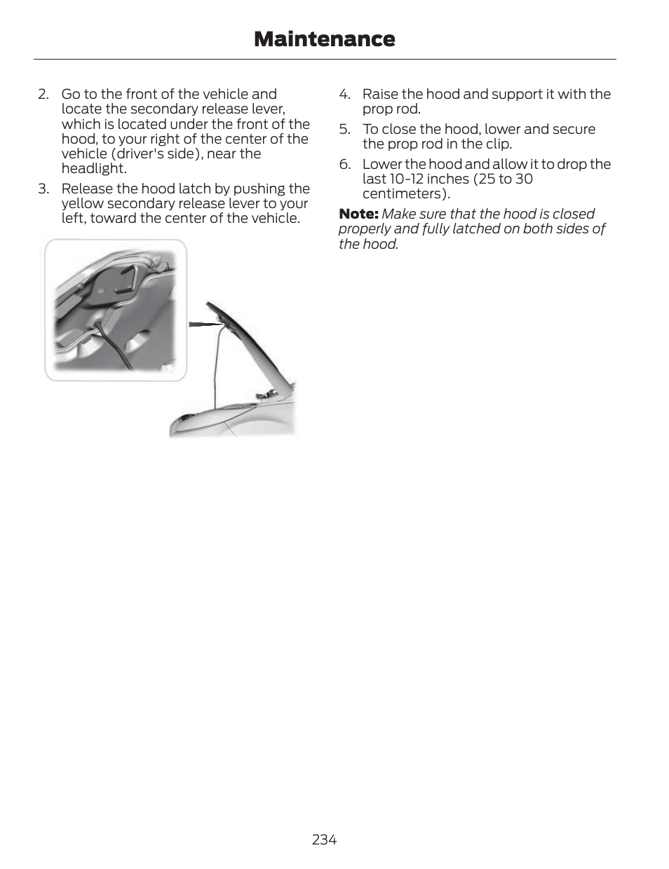 Maintenance | FORD 2014 Fusion v.1 User Manual | Page 237 / 457