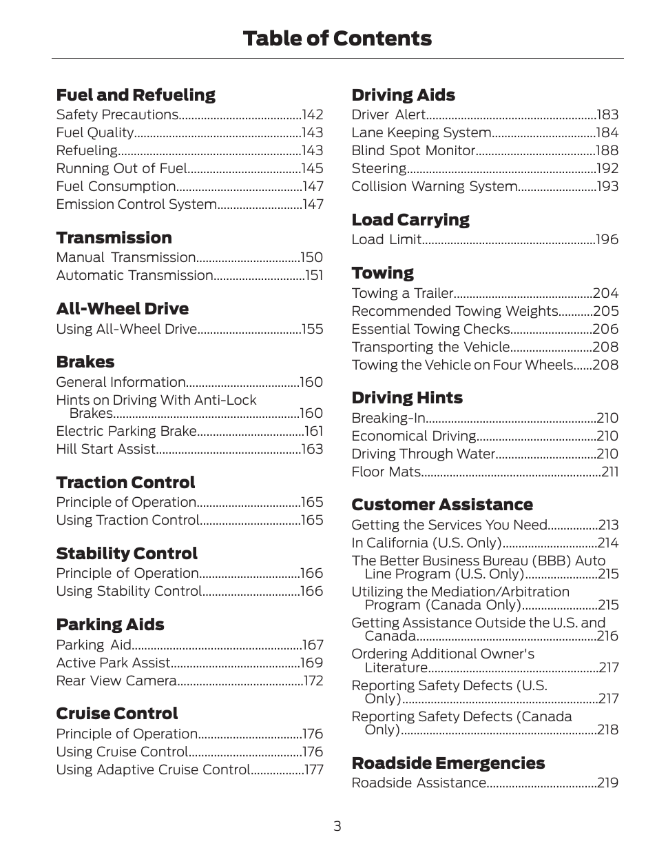 FORD 2014 Fusion v.1 User Manual | Page 6 / 457