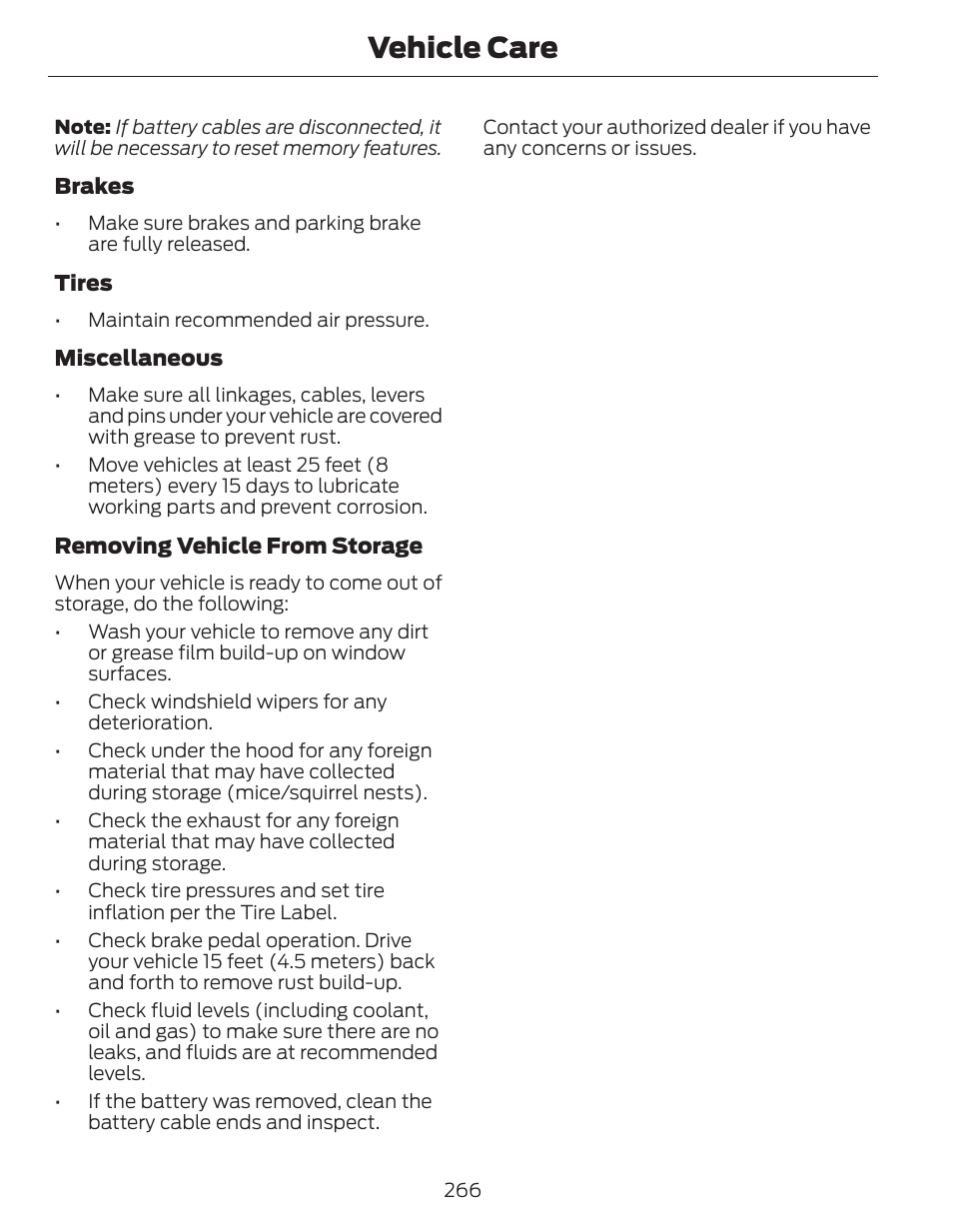 Vehicle care | FORD 2014 Fusion Hybrid v.1 User Manual | Page 269 / 473