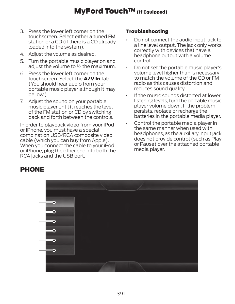 Myford touch | FORD 2014 Fusion Hybrid v.1 User Manual | Page 394 / 473