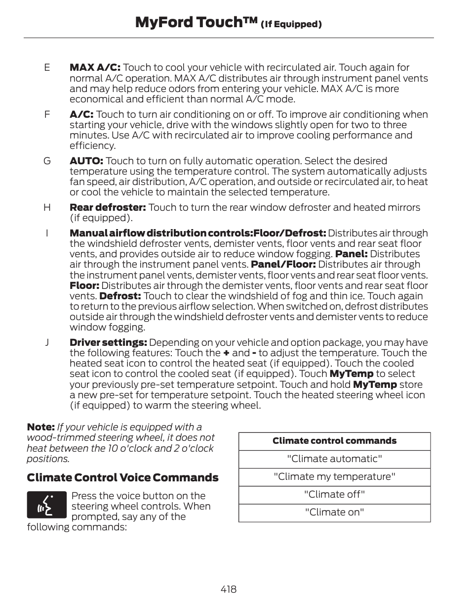 Myford touch | FORD 2014 Fusion Hybrid v.1 User Manual | Page 421 / 473