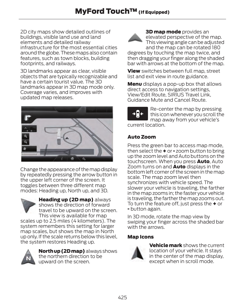Myford touch | FORD 2014 Fusion Hybrid v.1 User Manual | Page 428 / 473