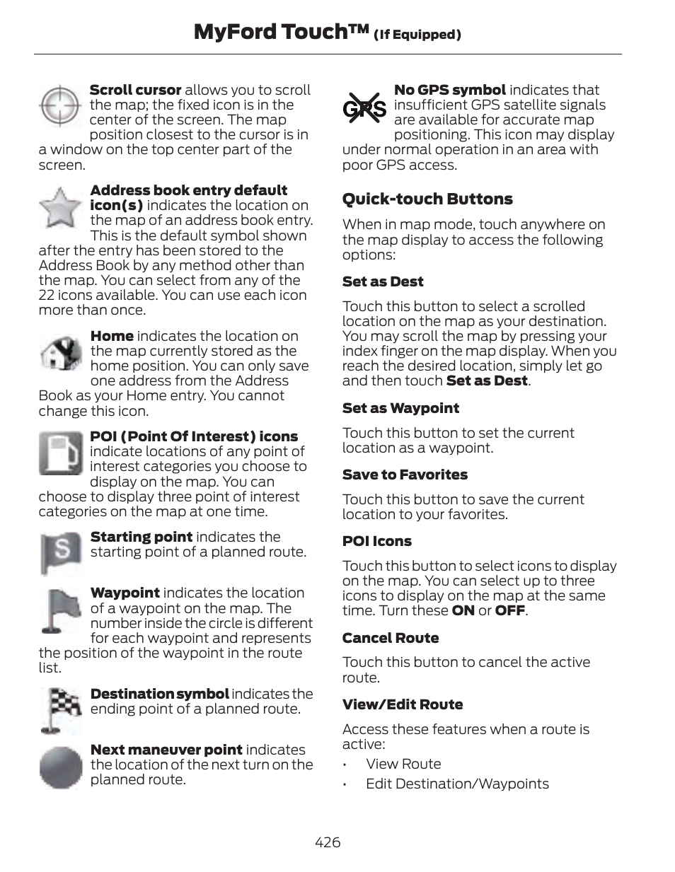 Myford touch | FORD 2014 Fusion Hybrid v.1 User Manual | Page 429 / 473