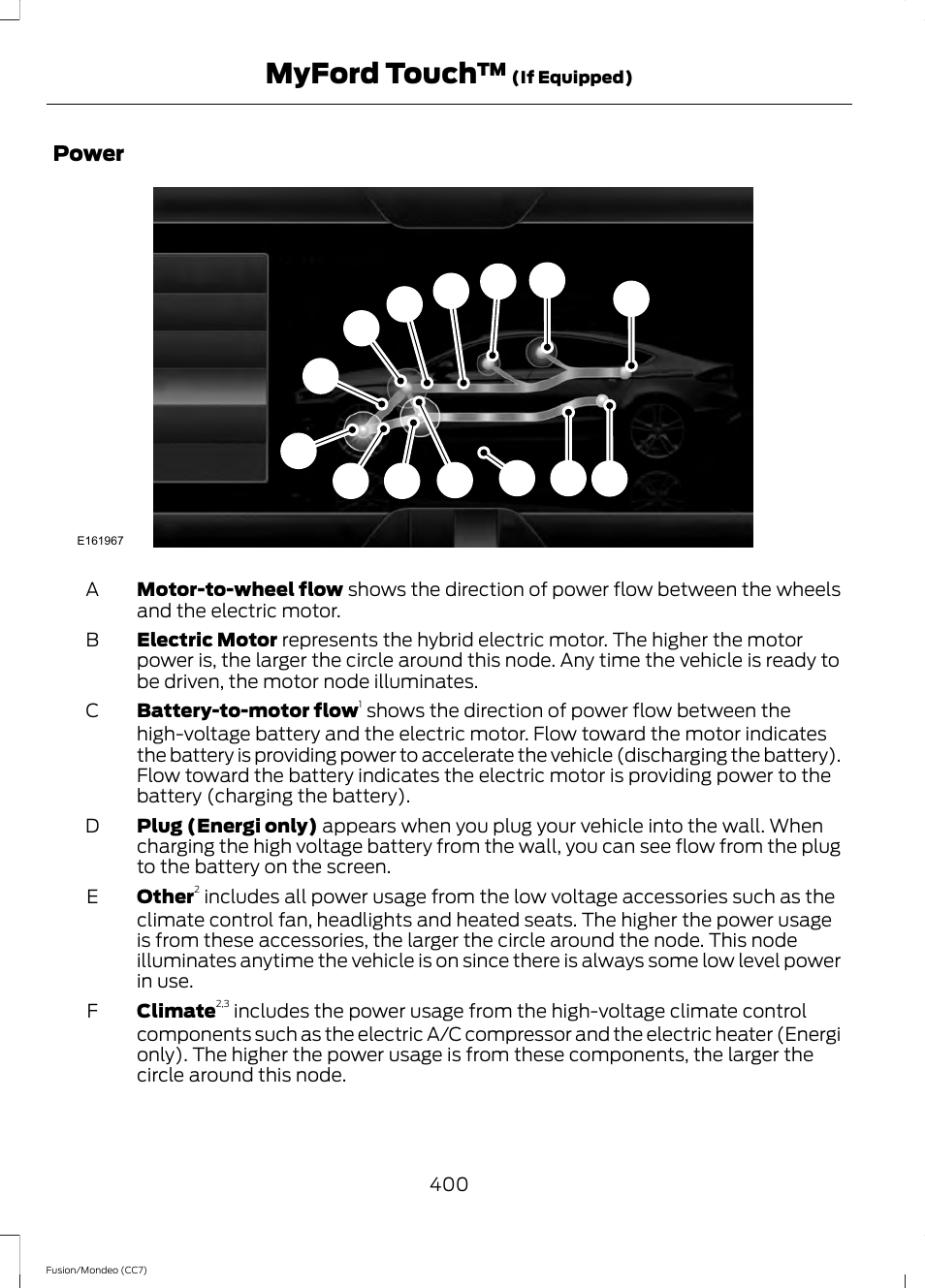 Myford touch | FORD 2014 Fusion Hybrid v.2 User Manual | Page 403 / 478