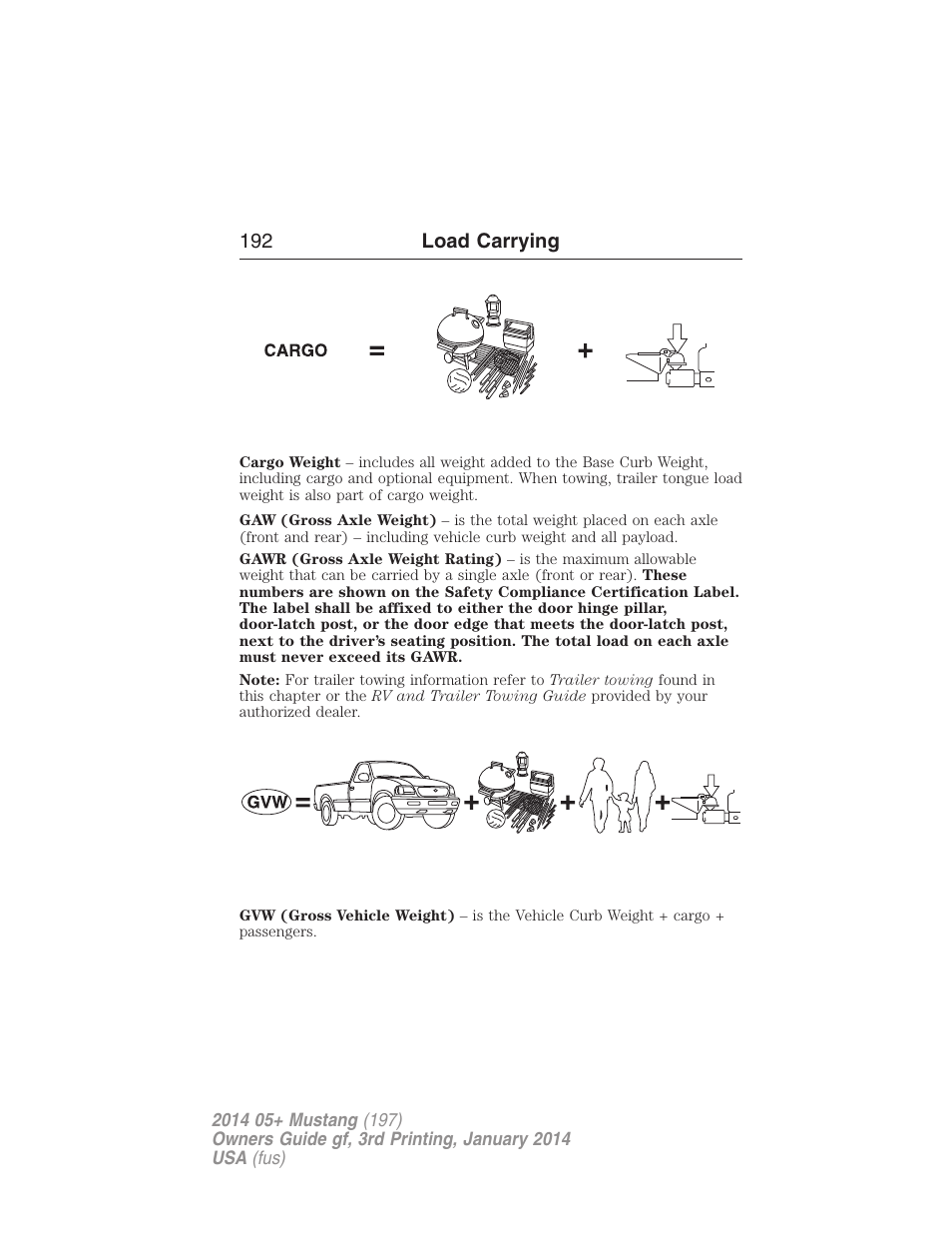FORD 2014 Mustang v.3 User Manual | Page 193 / 463