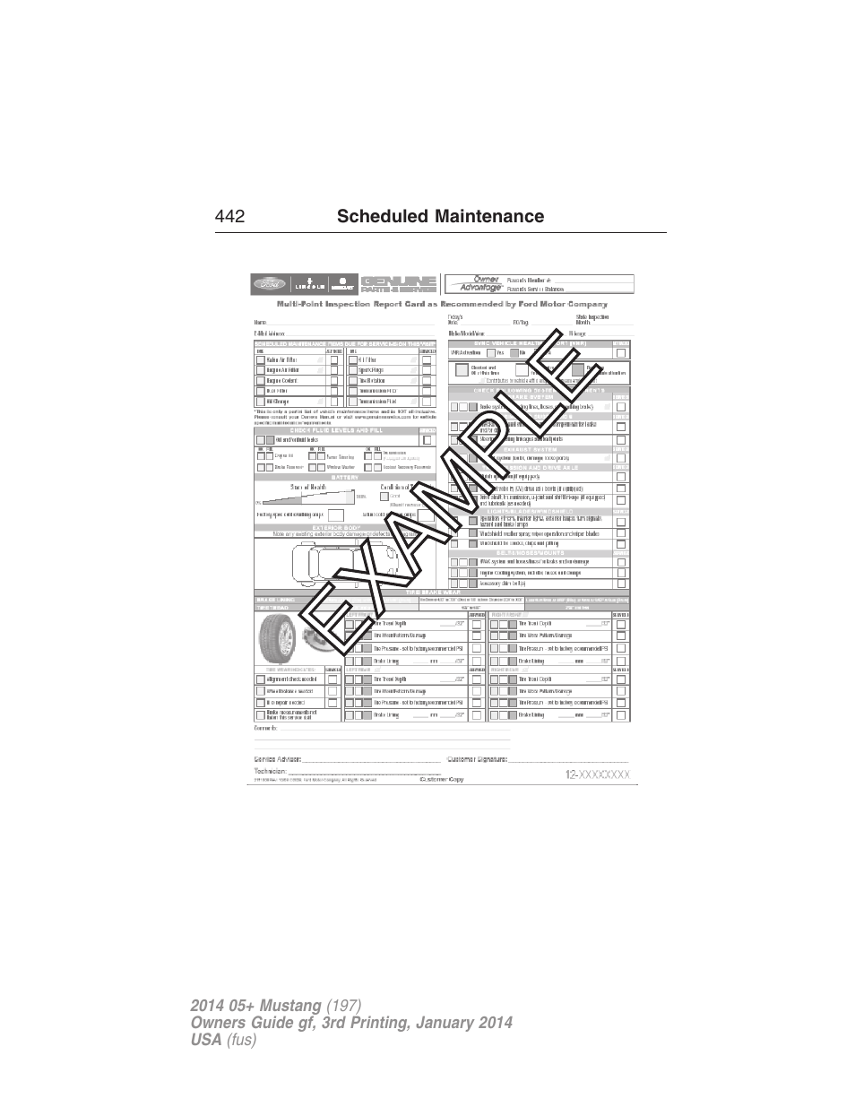 FORD 2014 Mustang v.3 User Manual | Page 443 / 463