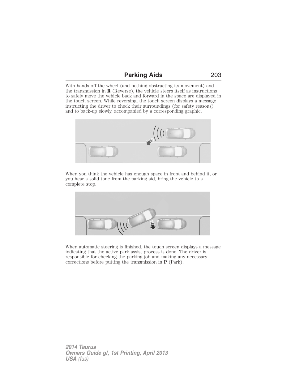 FORD 2014 Taurus v.1 User Manual | Page 204 / 550