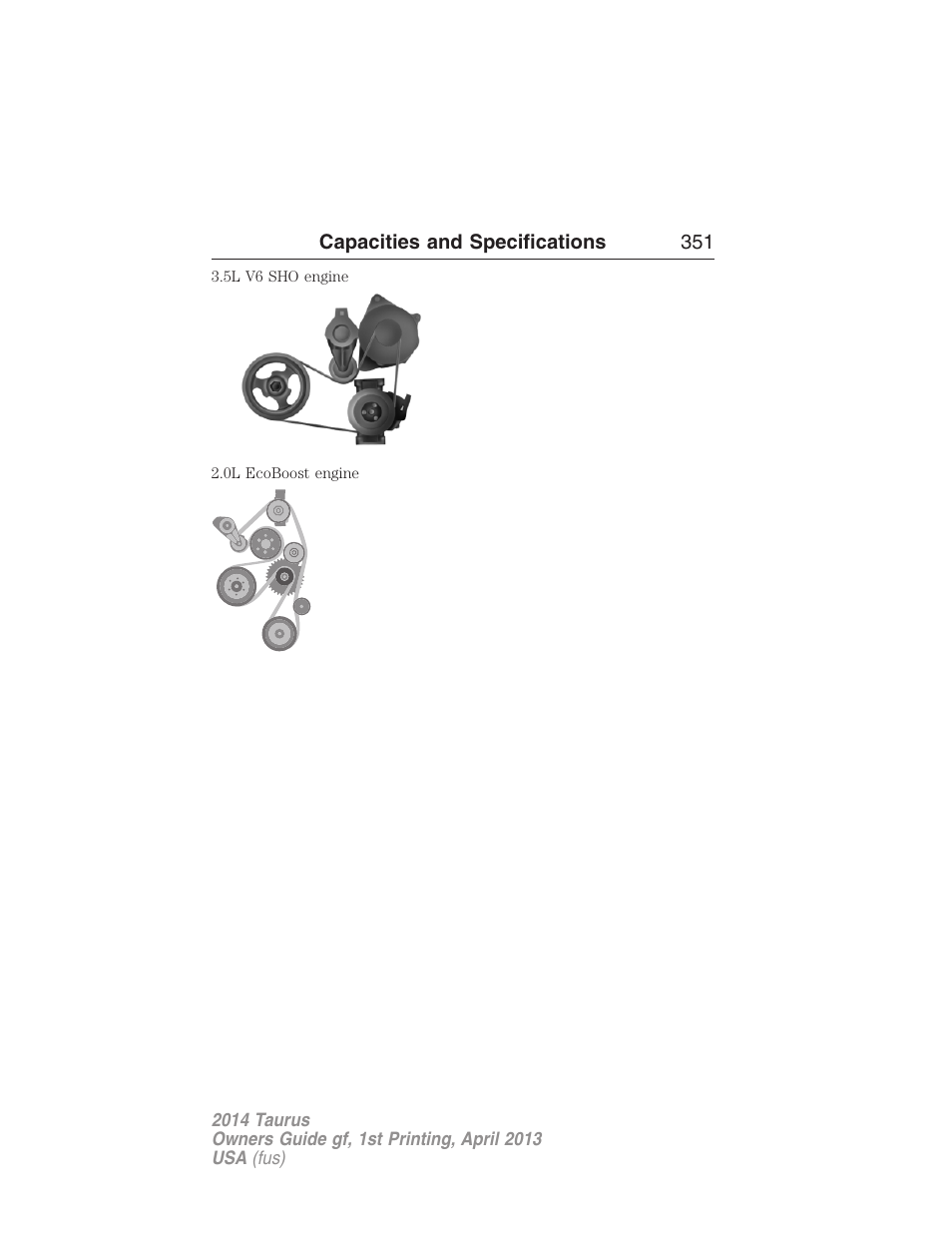 FORD 2014 Taurus v.1 User Manual | Page 352 / 550