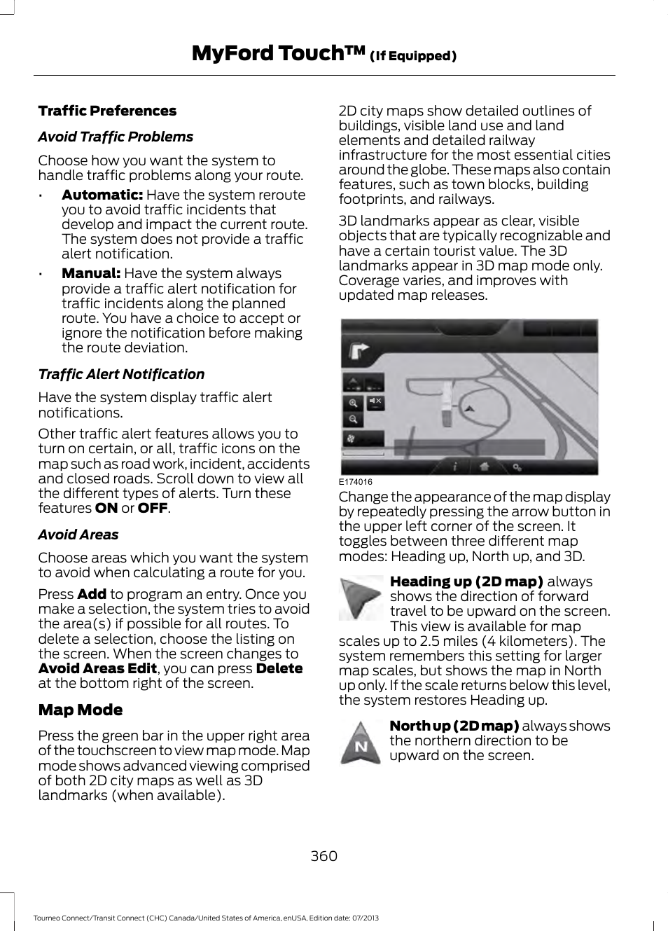 Myford touch | FORD 2014 Transit Connect v.3 User Manual | Page 363 / 411