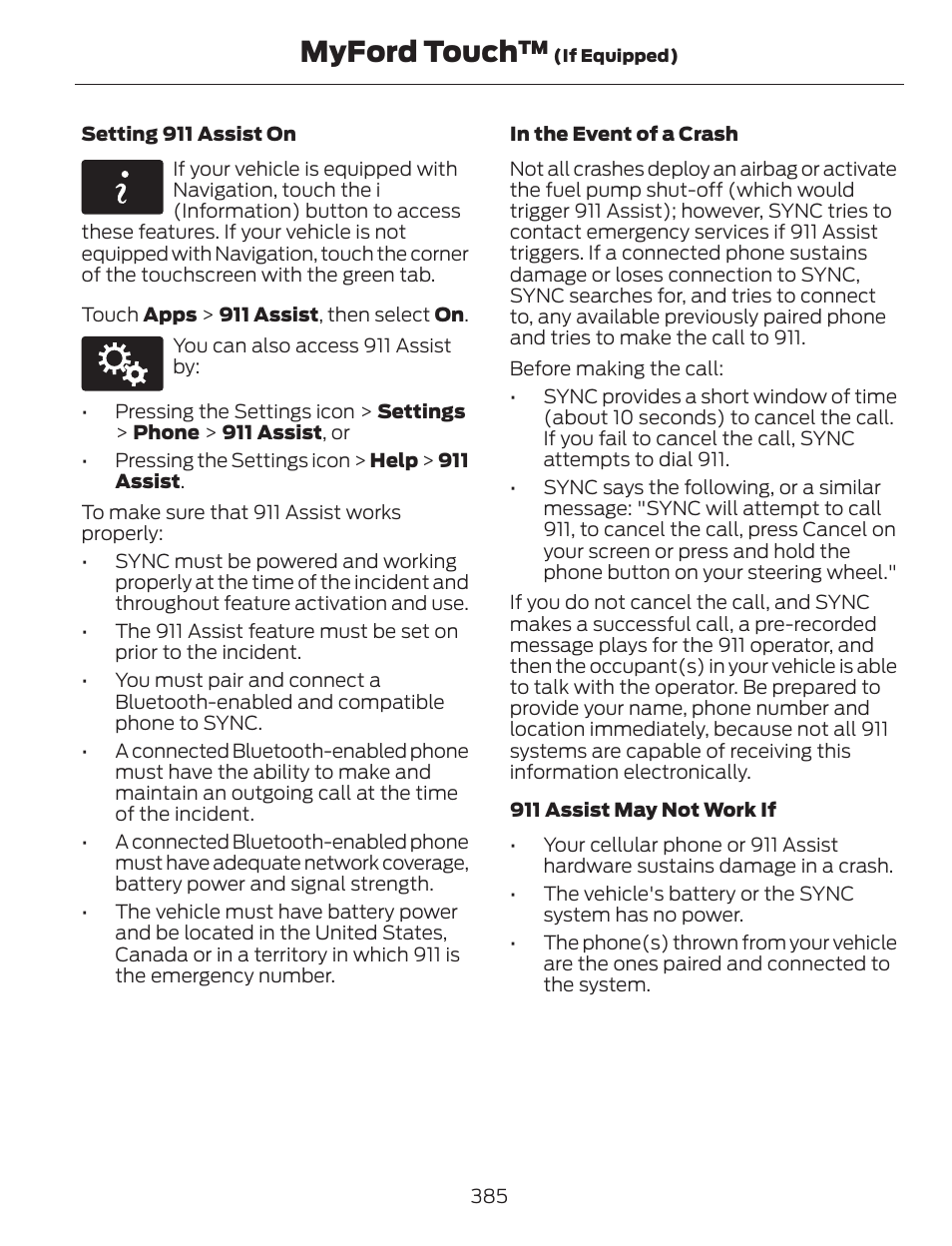 Myford touch | FORD 2013 C-MAX Hybrid v.1 User Manual | Page 388 / 446