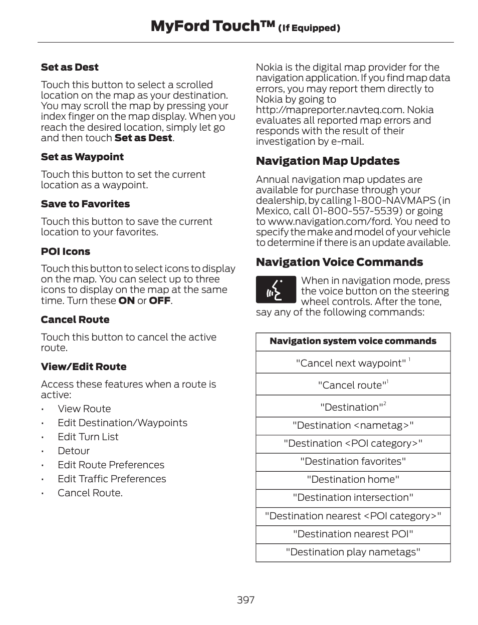 Myford touch | FORD 2013 C-MAX Hybrid v.1 User Manual | Page 400 / 446