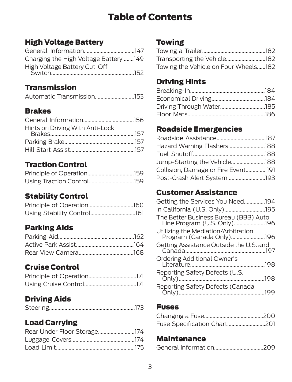 FORD 2013 C-MAX Hybrid v.1 User Manual | Page 6 / 446