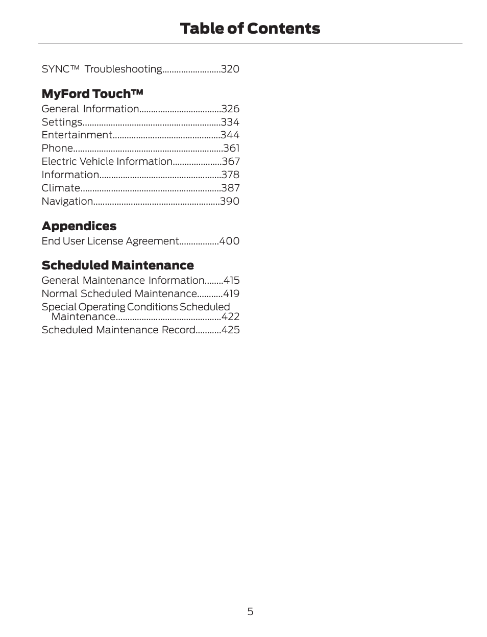 FORD 2013 C-MAX Hybrid v.1 User Manual | Page 8 / 446