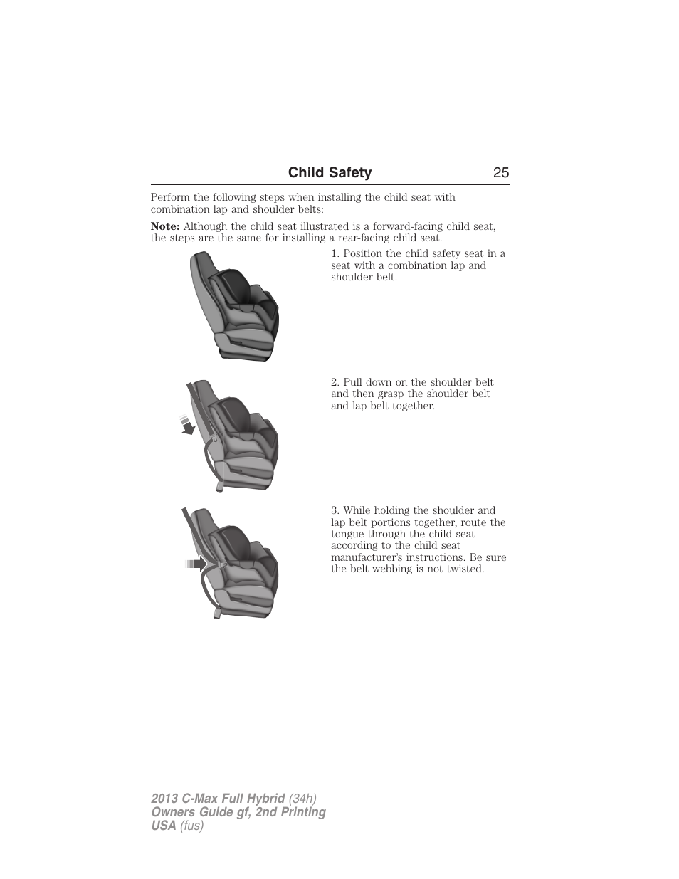 FORD 2013 C-MAX Hybrid v.2 User Manual | Page 26 / 524